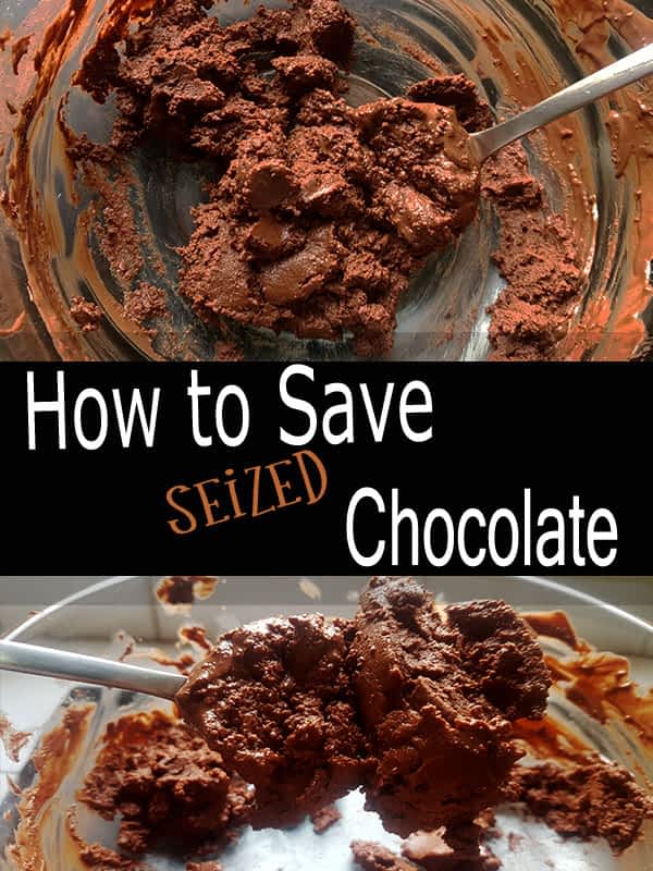 How to fix seized chocolate? | Chocolate Phayanak