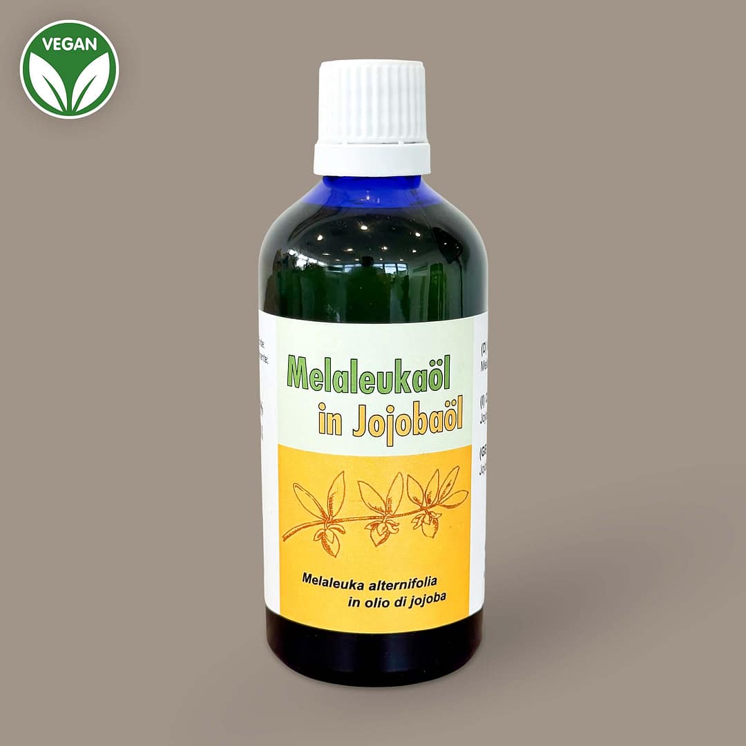 Melaleukaöl in Jojobaöl – Naturpflege für Haut & Sinne 34 Melaleukaoel in Jojobaoel 1