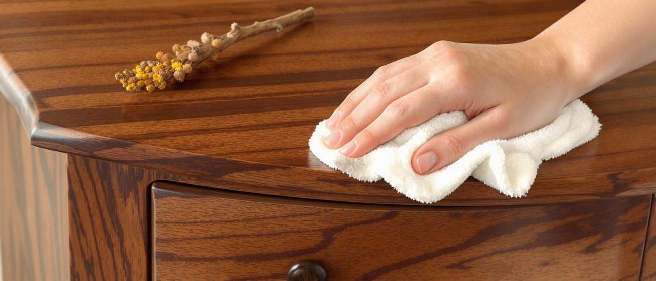 Holzbalsam mit Jojobaöl für die Möbelpflege