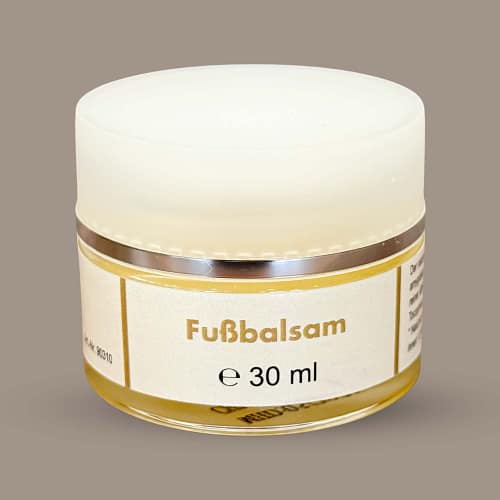 Fussbalsam mit Mandelöl, Lavendel & Jojobaöl