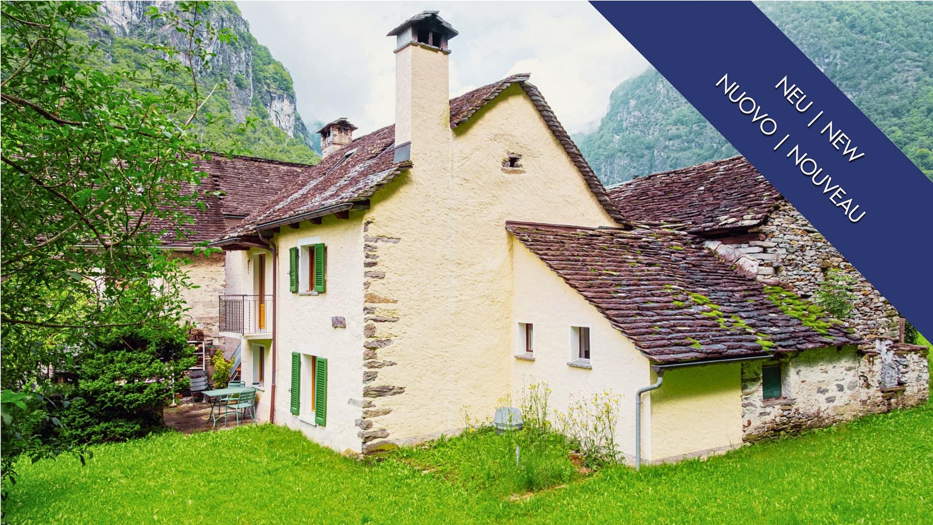 zu verkaufen rustico bignasco neu