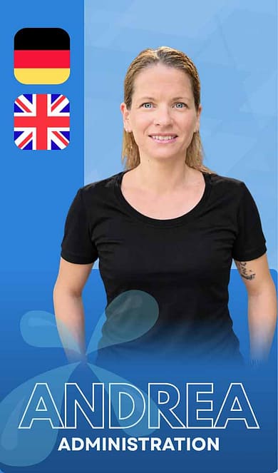 Andrea staff card