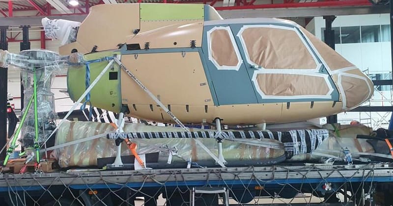 Hubschrauber Transport