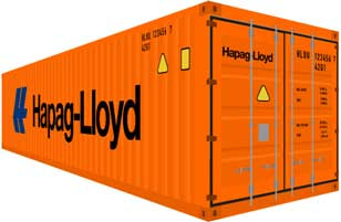 40 Standard Container ISO Container