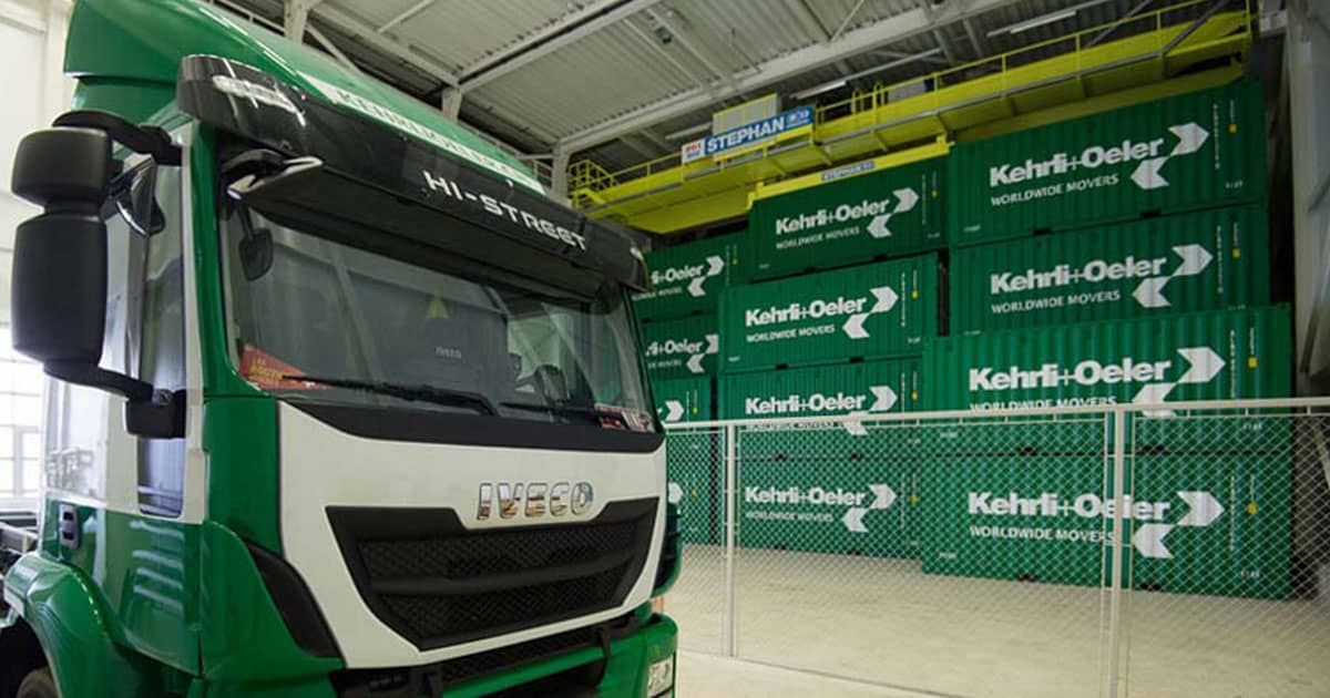 Container Storage in Kerzers