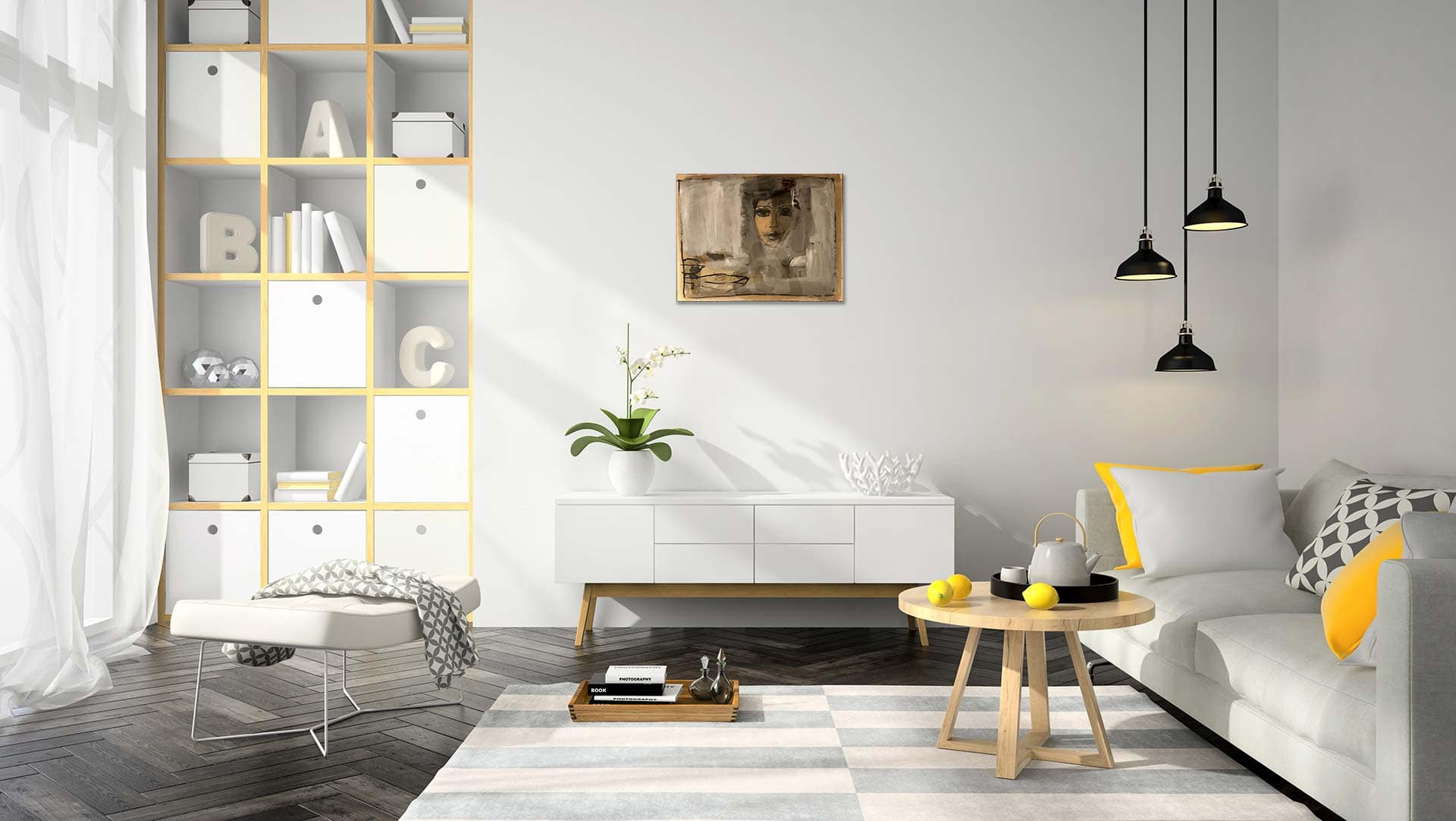 Blick in das Nichts mokup 40cm x 60cm