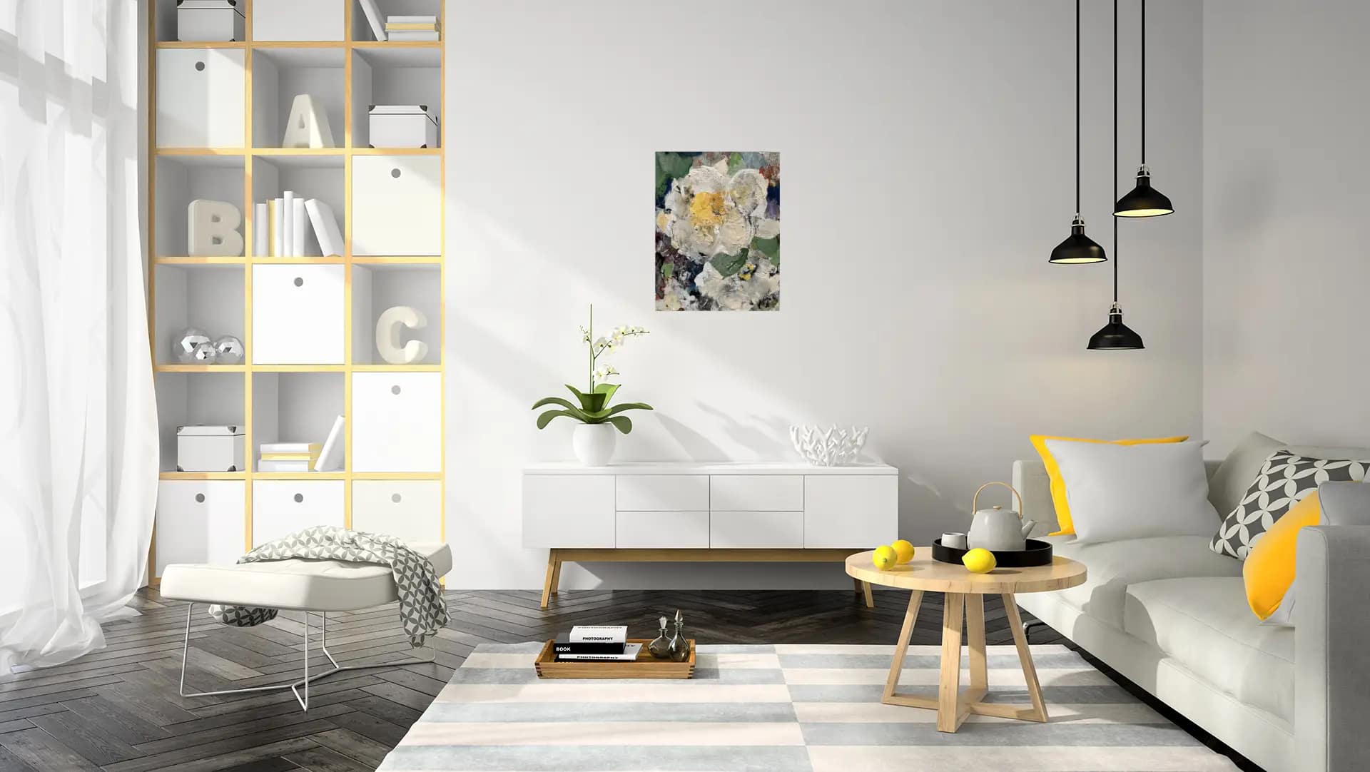 Blumensymphonie I Mockup 40 x 35cm