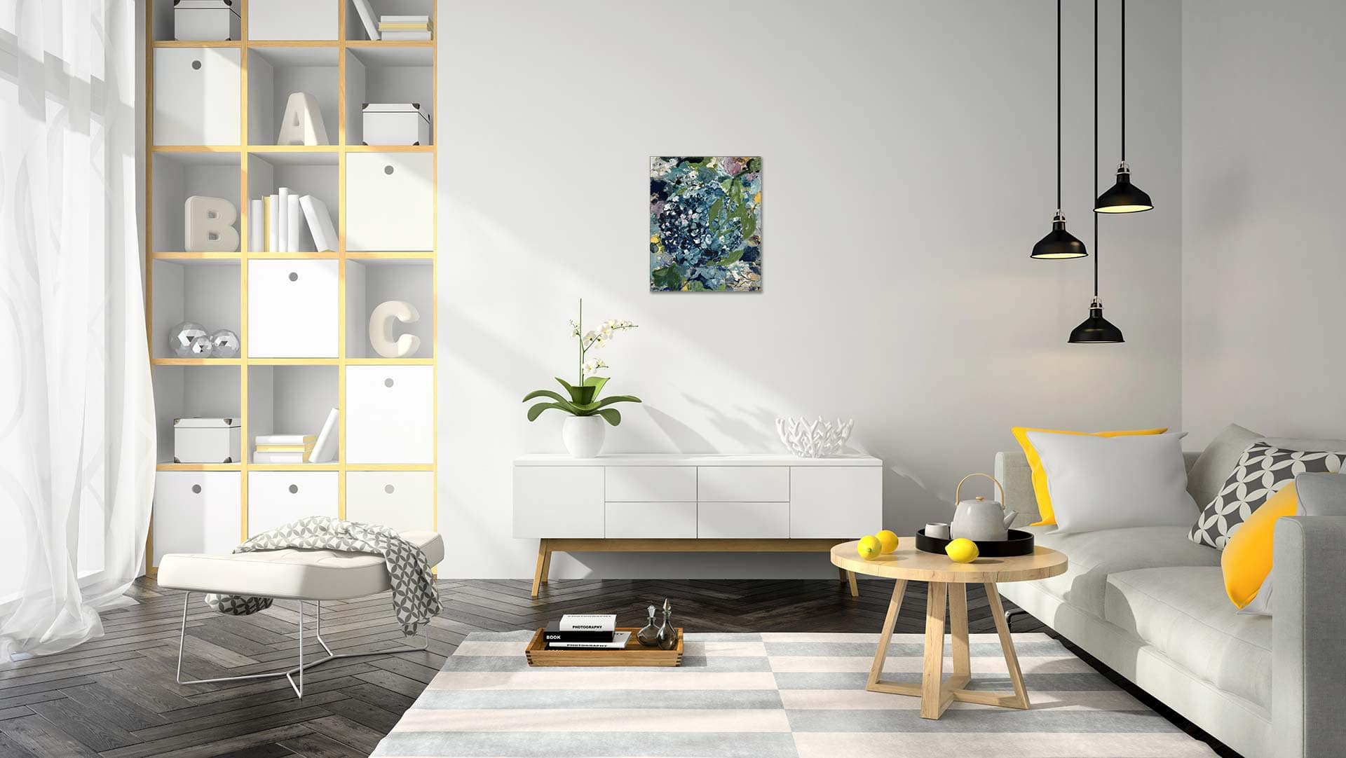 Frühling II Mockup 50 x 40cm