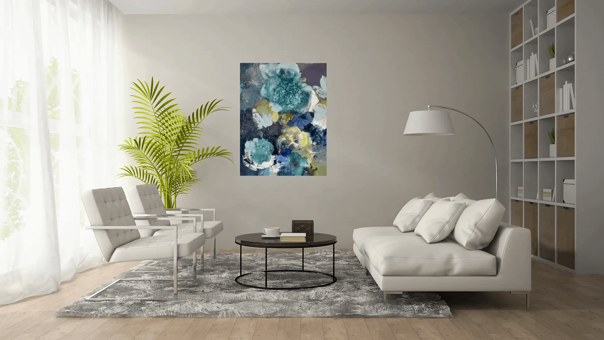 Fruehlingserwachen Mockup 110 x 65cm