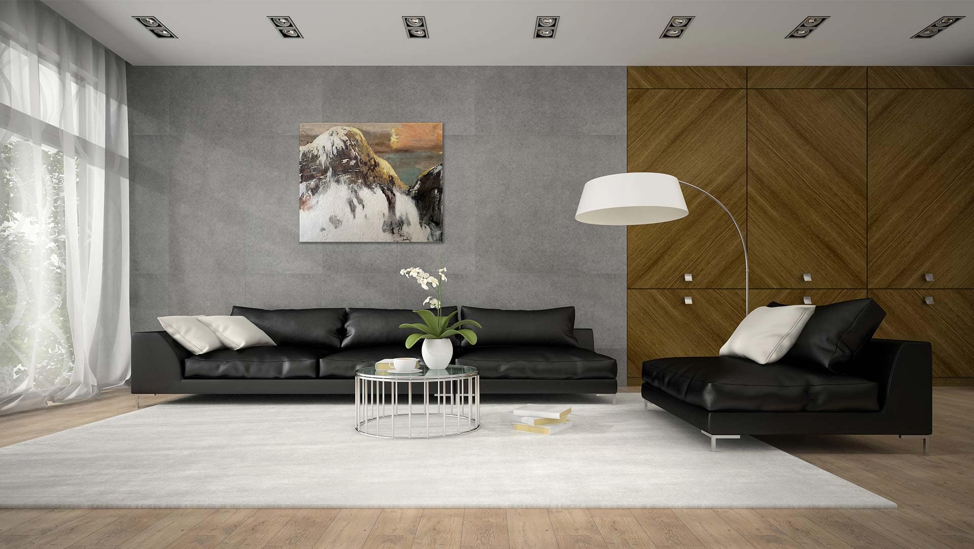 Geliebte Berge Mockup 100 x 120cm