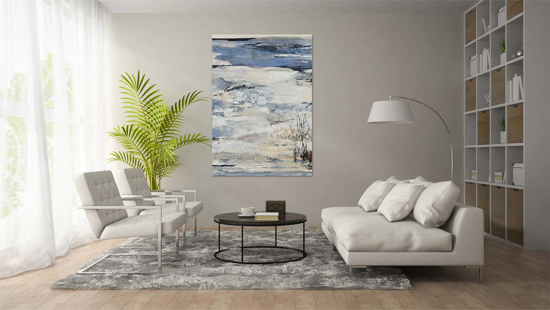 Oben am See Mockup 120 x 80cm