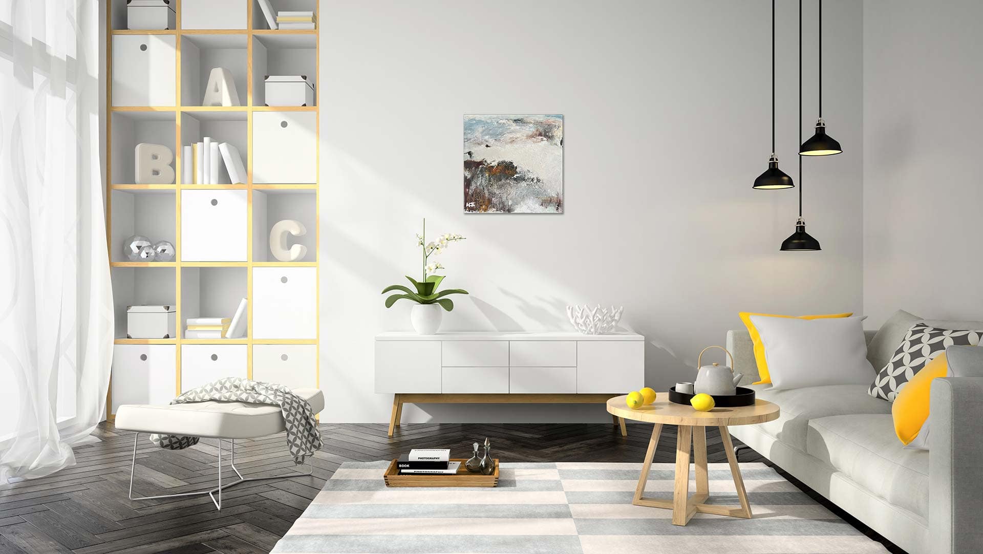 Verschneit Mockup 50 x 50cm