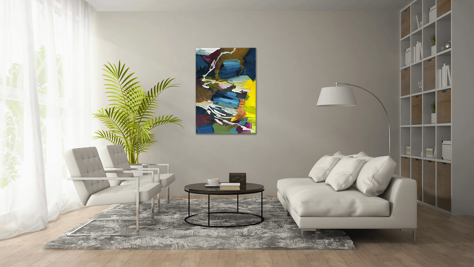 Weite Reise Mockup 100 x 70cm