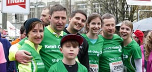 Kehrli + Oeler Team am Kerzerslauf 2017