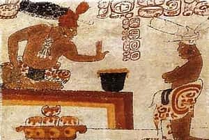 Maya-lord-choc Chocolate and the Olmec people