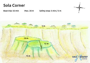 Sola Corner - Dive Site Reethi Faru