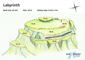 Labyrinth - Dive Site Reethi Faru