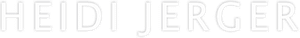 Heidi Jerger Logo white with shadows