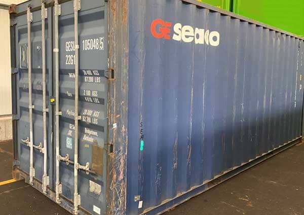Fracht Container zu verkaufen gebraucht DV GESU