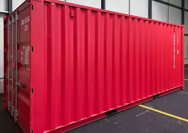 Fracht Container zu verkaufen neu DV rot KONU