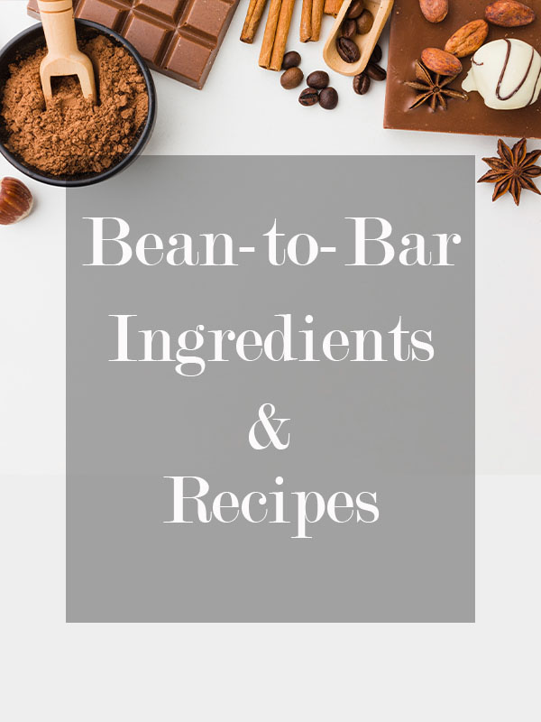 Chocolate ingredients and recipes