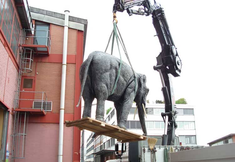 Spezialtransport schwere Umzugsgueter