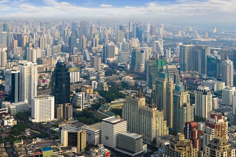 Umzug Thailand: Skyline in Bangkok