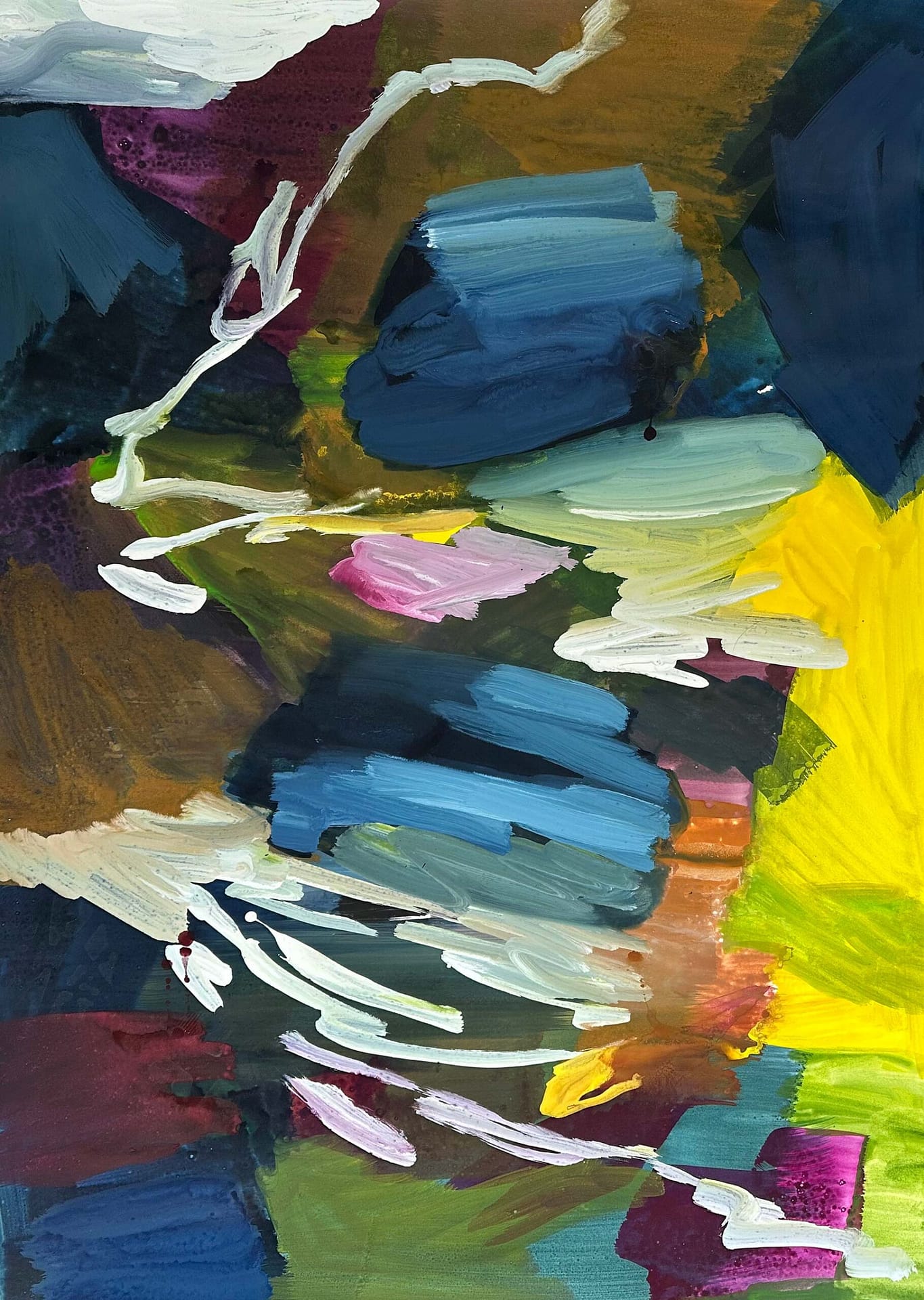 Heidi Jerger, Weite Reise 100cm x 70cm